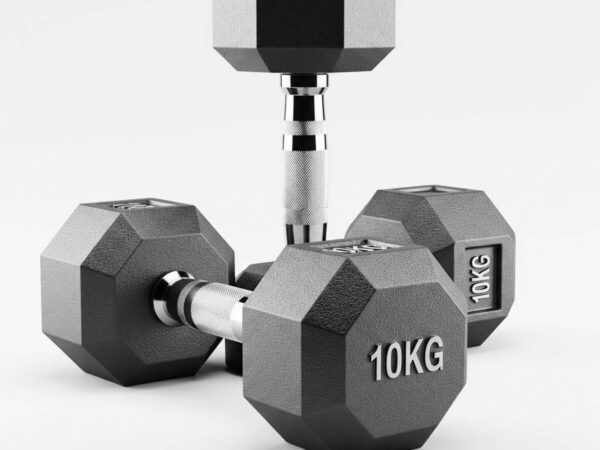 Hex-muotoiset käsipainot 10 kg